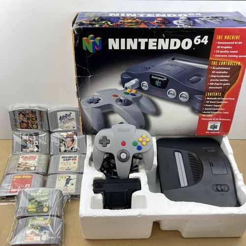 Nintendo n64 console - nintendo, 64