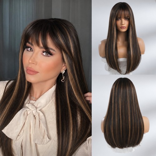 Dress wig with - with, fringe