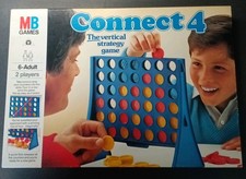 Connect 4 Game MB Games Vintage 1984 Edition Complete