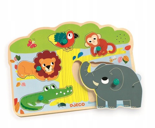 Djeco wooden zoo - djeco,