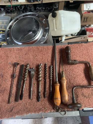Job lot vintage woodworking - lot,