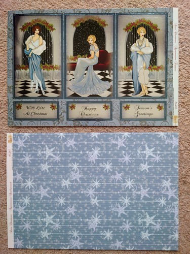 Paper stash art deco - art,