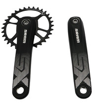 SRAM SX Eagle Crankset B148 PowerSpline PS-175mm Crank Arm 32 Tooth Black - H