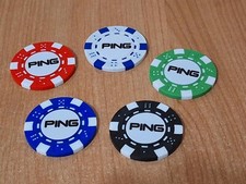 PING POKER CHIP GOLF BALL
