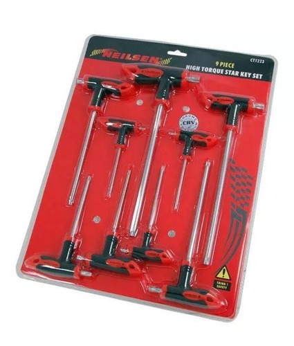 9pc long torx - /, star