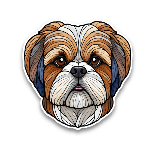 Shih tzu dog - shih,