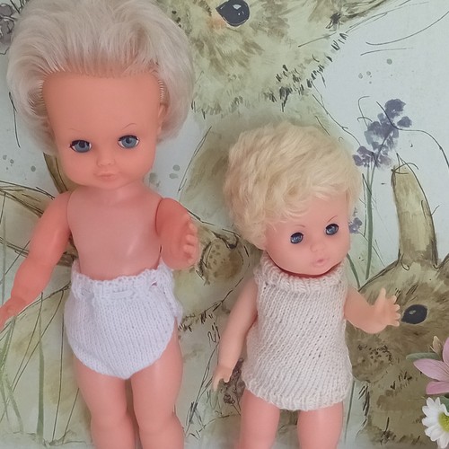 Vintage rosebud doll - doll,