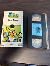 Sesame Street Sing Along VHS