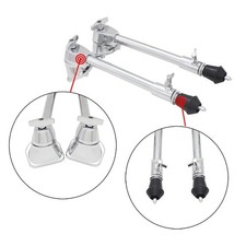 2Pcs Bass Drum Legs Adjustable