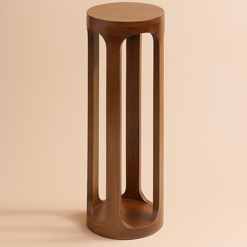 Walnut wooden side - side, table