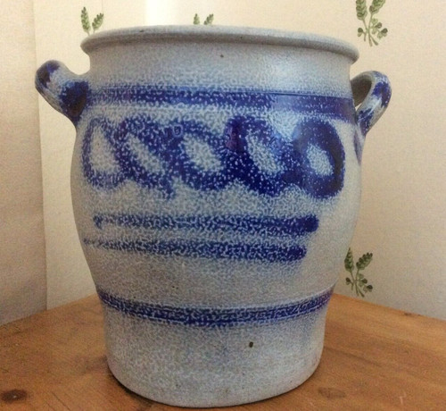 Antique two litre stoneware - litre,