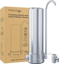 Waterdrop Water Filter Tap 5-Stage Stainless Steel Tap Water Filter WD-CTF-01