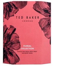 TED BAKER  FLORAL Collection  Hand & Nail Balm, Body Spray & Wash  Gift Set