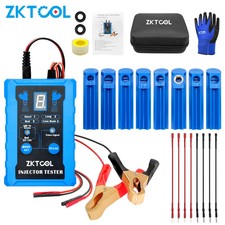 Fuel Injector Tester Cleaner Adapter 8 Pulse Modes 4 Wire Dual Channel 12V/5V