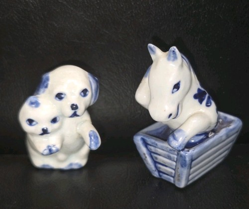 Vintage delft style blue - vintage,