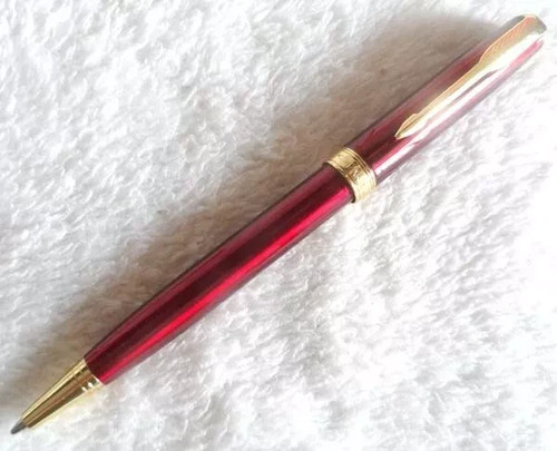 Parker sonnet series - parker, red/gold