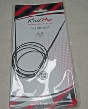 Knitpro Karbonz circular  knitting needle 2.75mm 100cm
