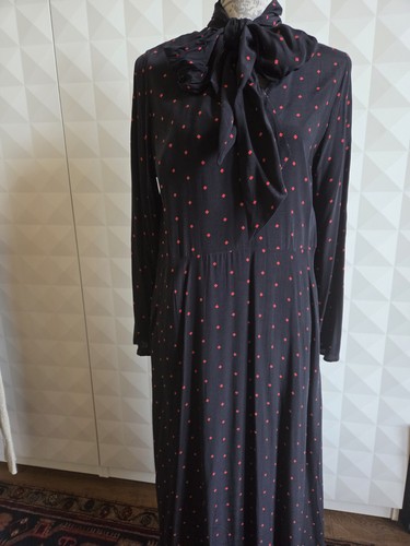 Autograph black print midaxi - print,