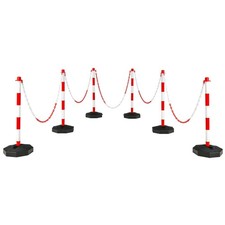 6PCS Traffic Delineator Pole