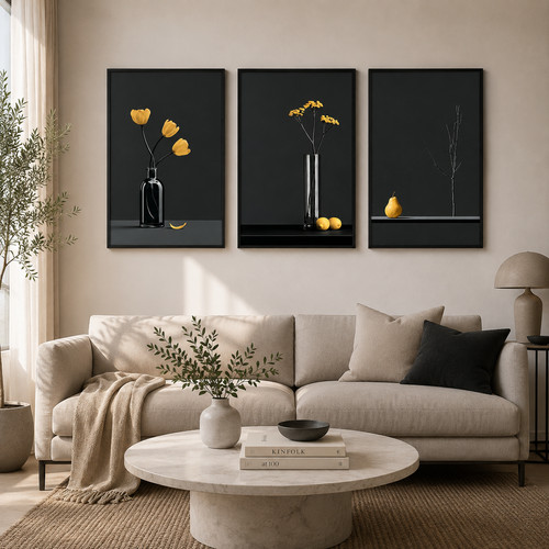 Set black yellow - set, 3