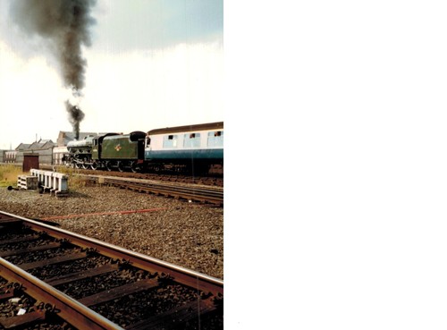 Vintage photograph steam - photograph,