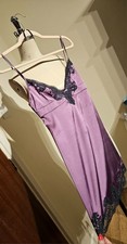Myla Mauve Purple Black Silk