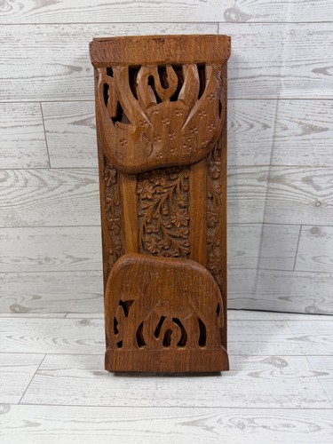 Vintage indian hand carved - indian,