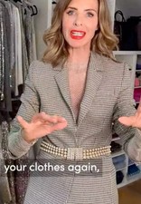 ZARA Trinny belt Pearls &