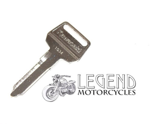 Genuine kawasaki key blank - kawasaki,