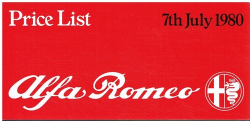 Alfa romeo alfasud alfetta - romeo,