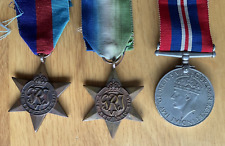 Genuine FS WW2 British RN Royal Atlantic Star Defence Medals Navy Cook Keeling