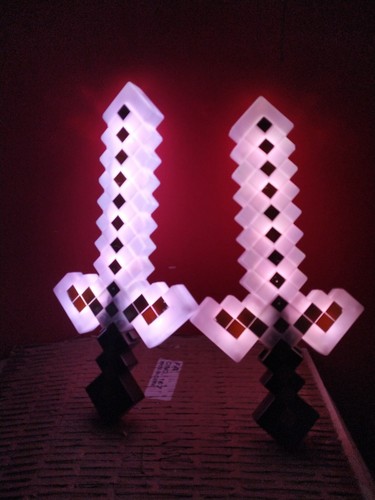 Minecraft sword light - sword, light-up