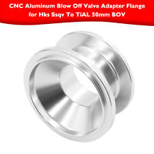 CNC Aluminum Blow Off Valve Adapter Flange for Hks Ssqv To TiAL 50mm BOV ZW