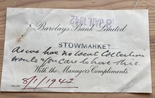 1942 Stowmarket Suffolk