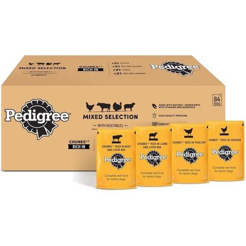 100g pedigree senior - senior, dog
