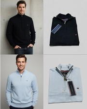 MENS TOMMY HILFIGER PREMIUM LONG SLEEVE ZIP JUMPER