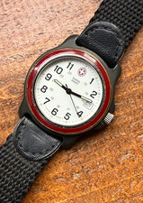 Victorinox Swiss Army brand 25221 quartz Field watch. New battery.