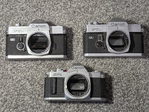 Lot canon vintage slr - 3,