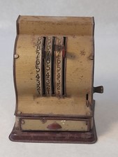 Vintage anfoe tinplate cash - tinplate,