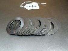 5 VINTAGE NORTON COMMANDO EARLY REAR ISOLASTIC SHIM WASHER 0.010" NEW OLD STOCK