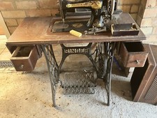 Antique singer sewing - singer, machine