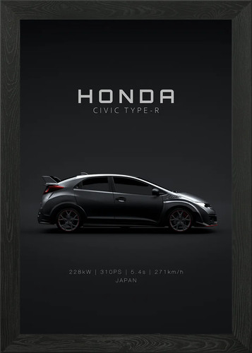 Civic type fk2 framed - civic,