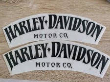 Harley-Davidson tank decals