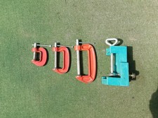 1" 2" 3"  G Clamps 2.75" Hobbies Vice Model Maker Silversmith Crafter DIY Tools