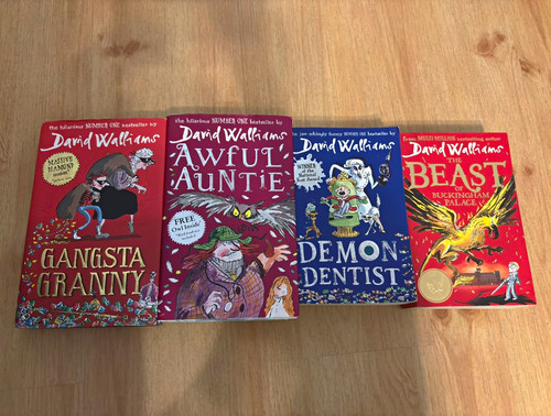 David walliams book bundle - david, of