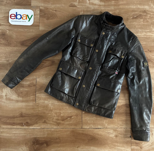 Belstaff brad leather jacket - belstaff,