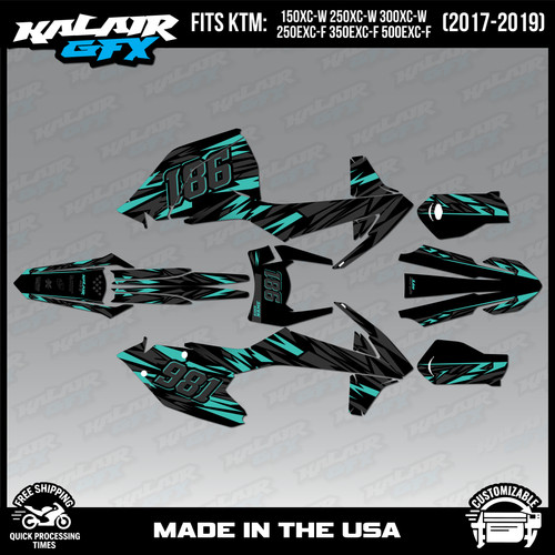 Graphics kit for ktm - kit,