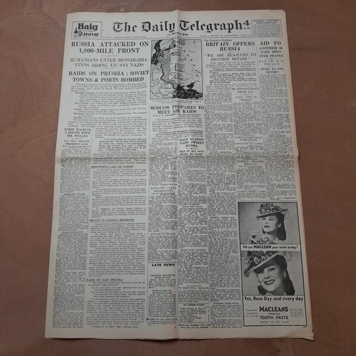 Daily telegraph june 1941 - telegraph,
