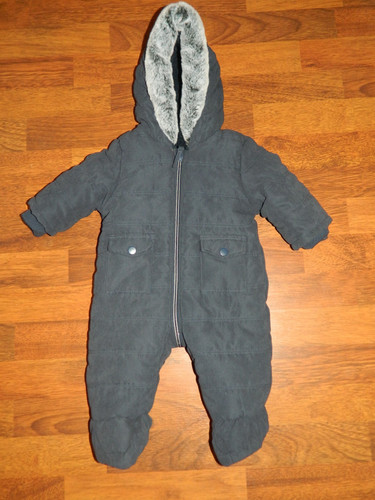 Blue baby george snowsuit - george, age
