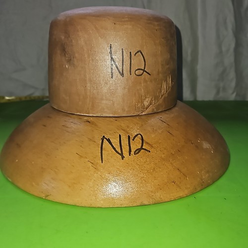 Wooden hat block millinery - ,
